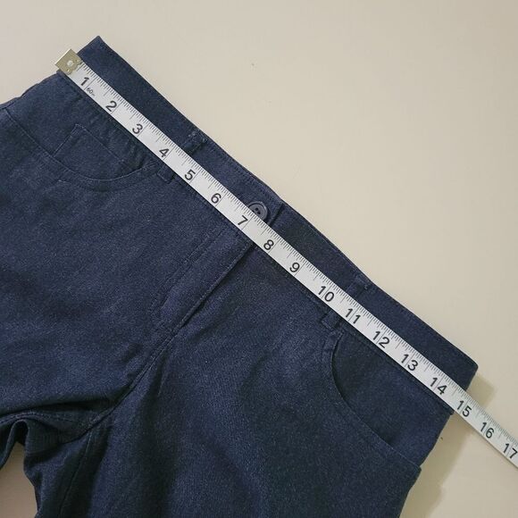 Van Heusen Women's Navy Slim Fit Denim Stretch Trouser Jeans - Picture 5 of 14